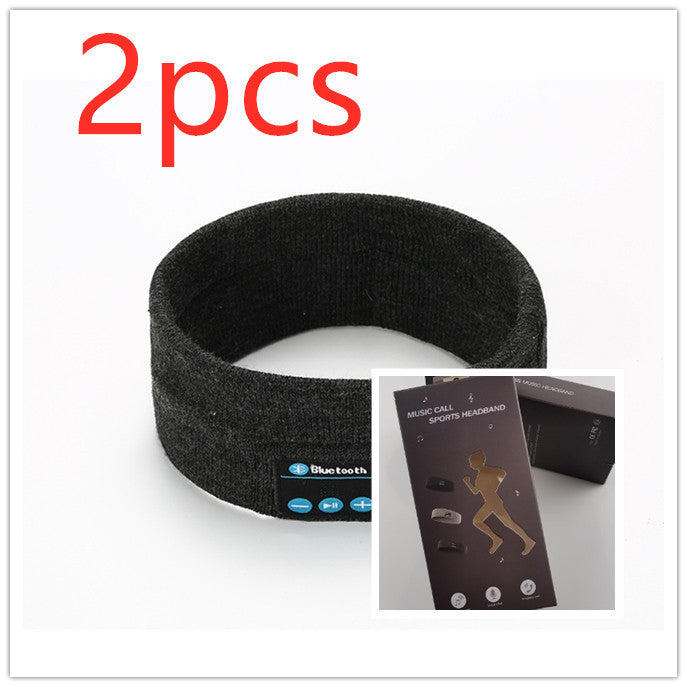 Bandeau de Fitness Sans Fil Compatible Bluetooth pour Yoga et Activités en Plein Air