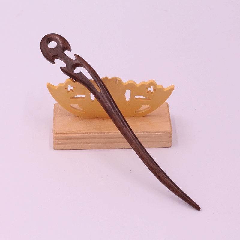 Épingle à cheveux en bois d'ébène - Allomarc.com