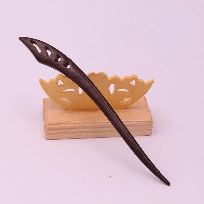 Épingle à cheveux en bois d'ébène - Allomarc.com