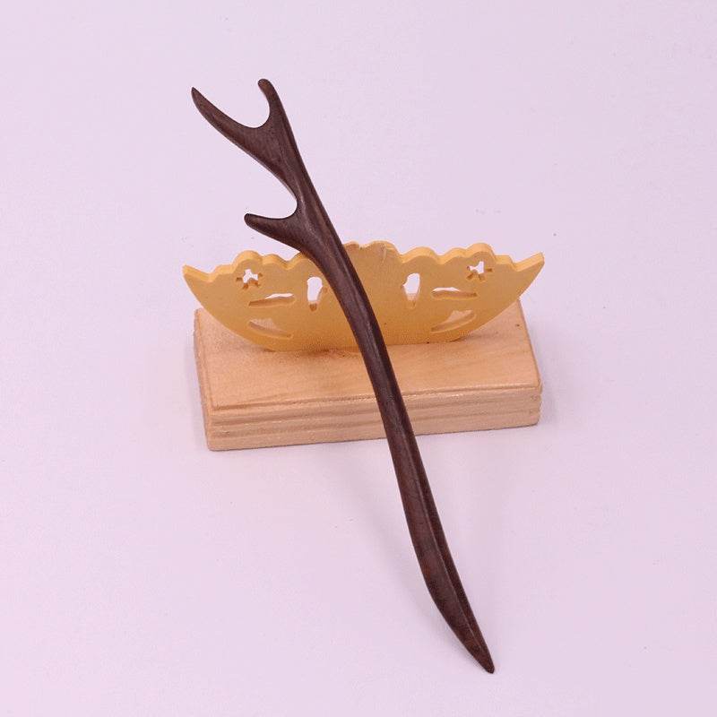 Épingle à cheveux en bois d'ébène - Allomarc.com