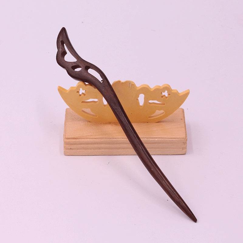Épingle à cheveux en bois d'ébène - Allomarc.com