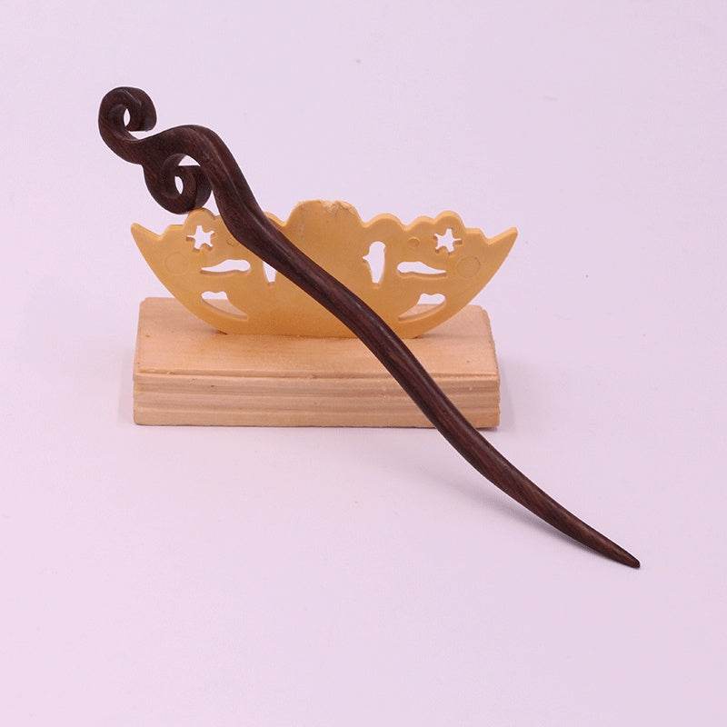 Épingle à cheveux en bois d'ébène - Allomarc.com