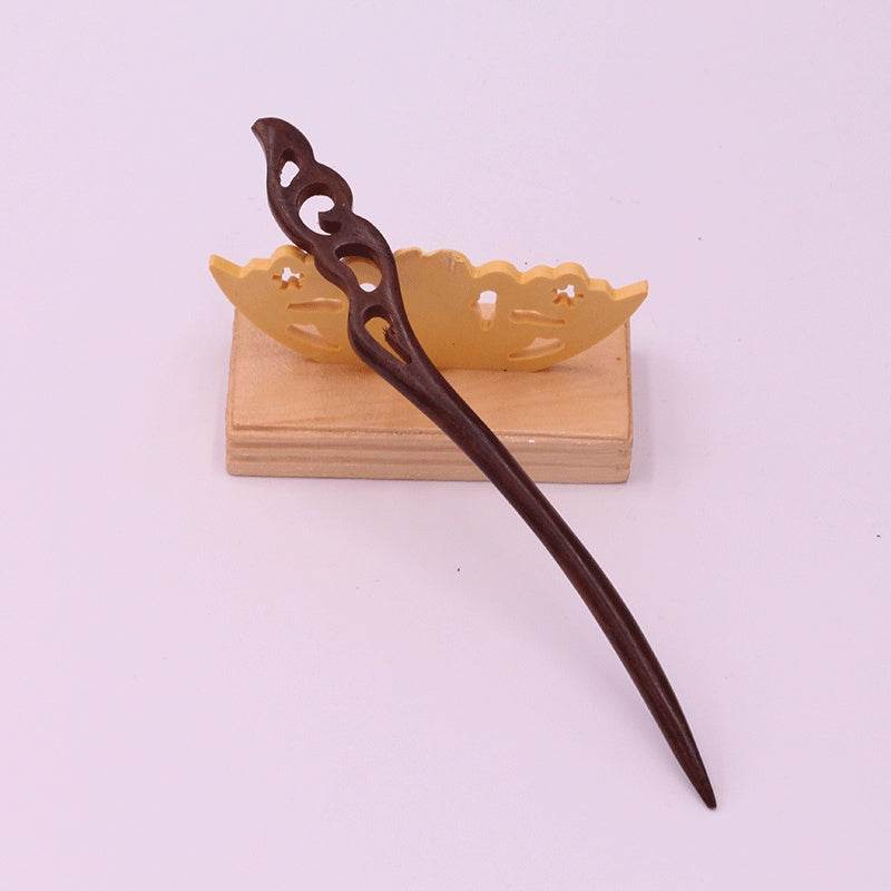 Épingle à cheveux en bois d'ébène - Allomarc.com