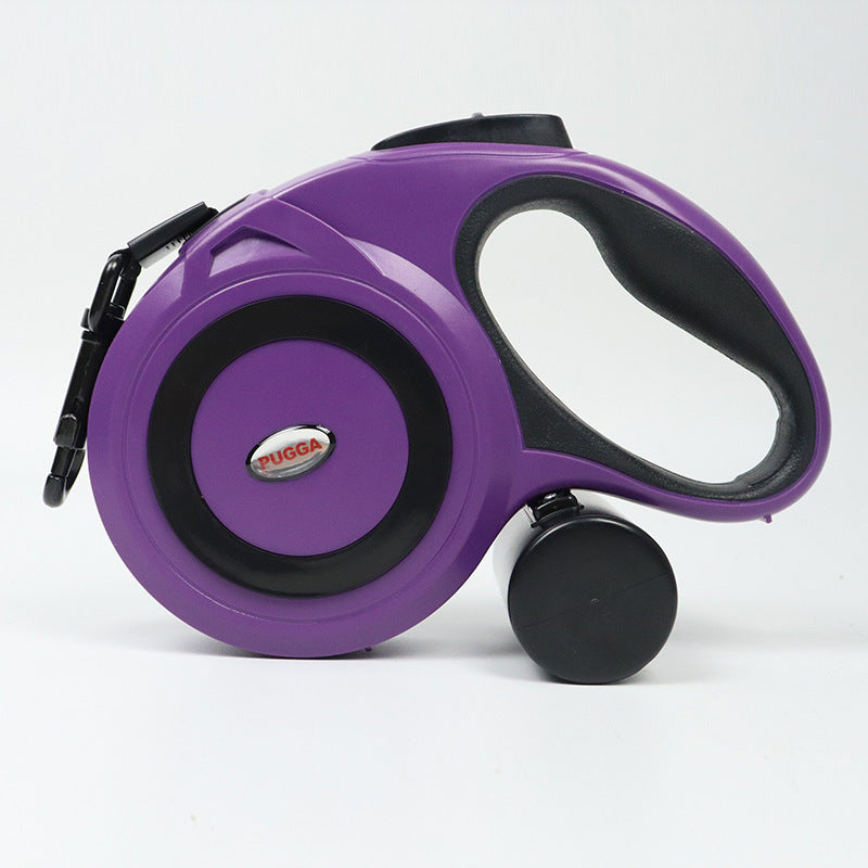 Corde de Traction Télescopique Automatique pour Animaux de Compagnie