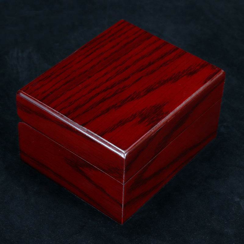 Boîte à Bijoux en Bois Mahogany Peint - Allomarc.com