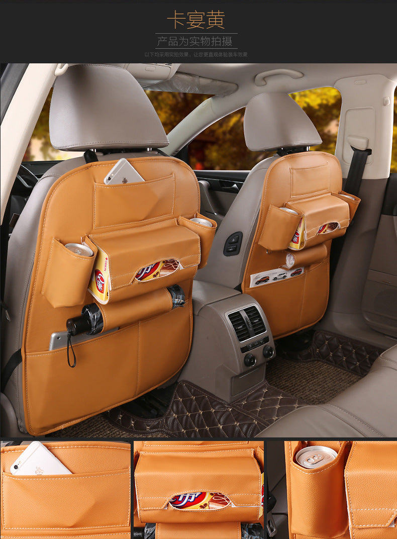Boîte de Rangement Multifonctionnelle pour Siège de Voiture