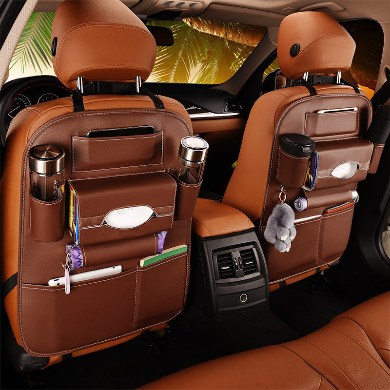 Boîte de Rangement Multifonctionnelle pour Siège de Voiture