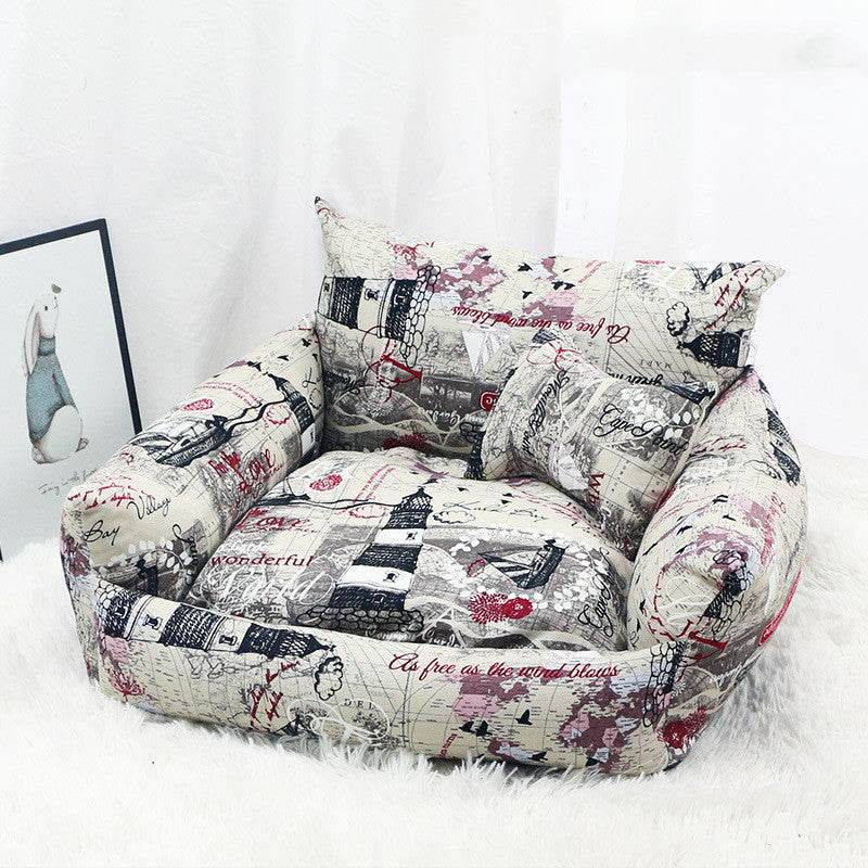 Nid pour animaux en toile pour l'automne et l'hiver - Allomarc.com