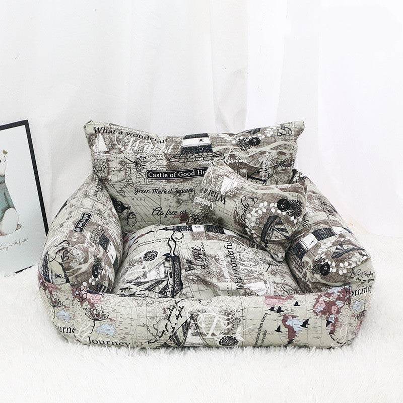 Nid pour animaux en toile pour l'automne et l'hiver - Allomarc.com