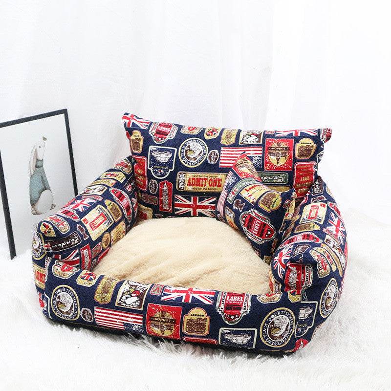 Nid pour animaux en toile pour l'automne et l'hiver - Allomarc.com