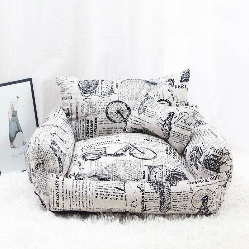 Nid pour animaux en toile pour l'automne et l'hiver - Allomarc.com