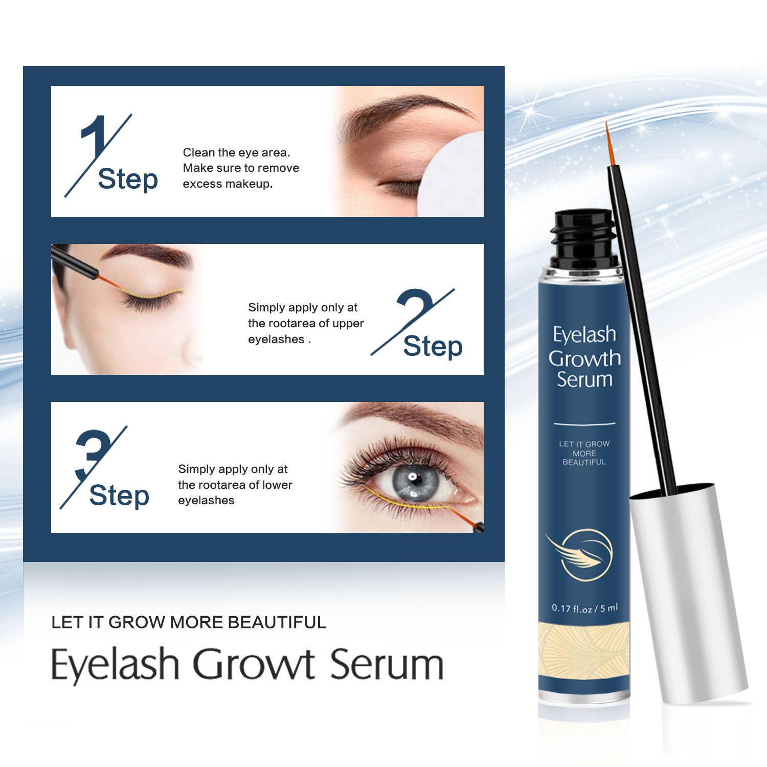 Masque Nourrissant pour Sourcils Épais et Bouclés