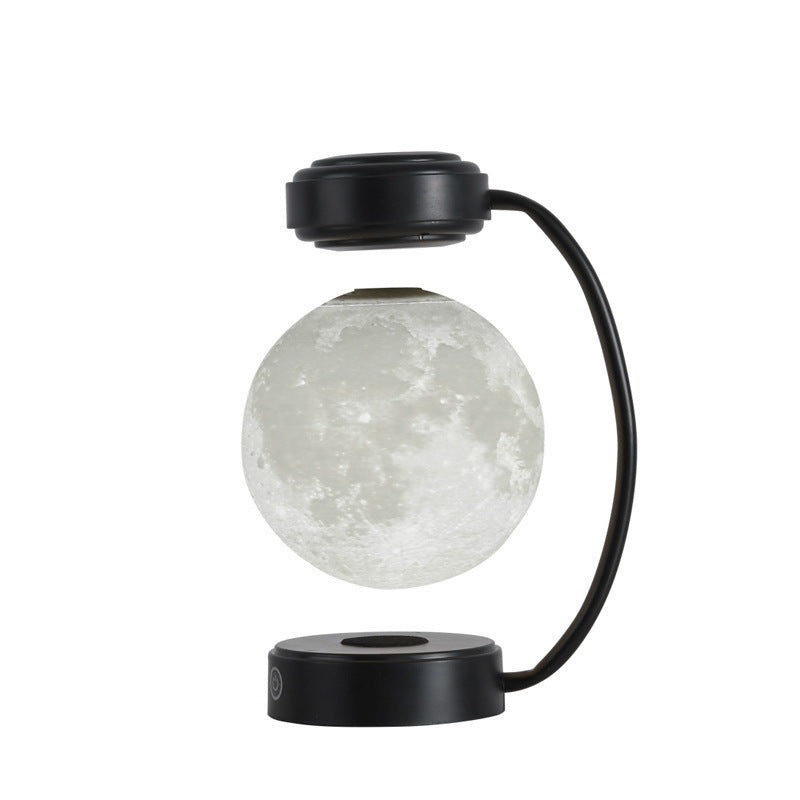 Lampe de Lévitation Magnétique Créative - Lune pour Table de Nuit