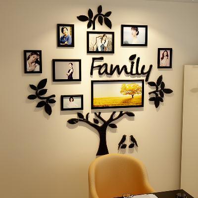 Autocollant mural 3D arbre photo