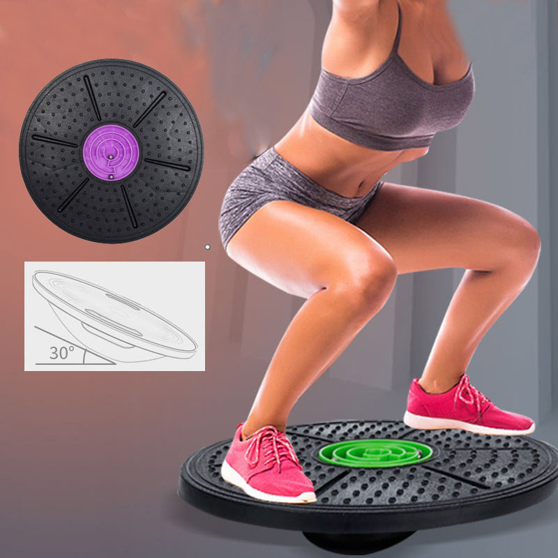 Disque d'Équilibre Yoga - Plat Rond de Stabilité pour Entraînement Sportif
