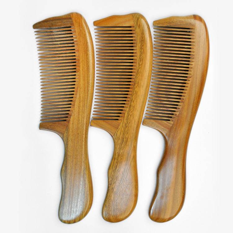 Peigne en Bois de Santal Vert - Allomarc.com