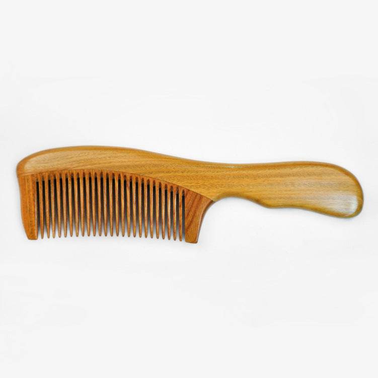 Peigne en Bois de Santal Vert - Allomarc.com