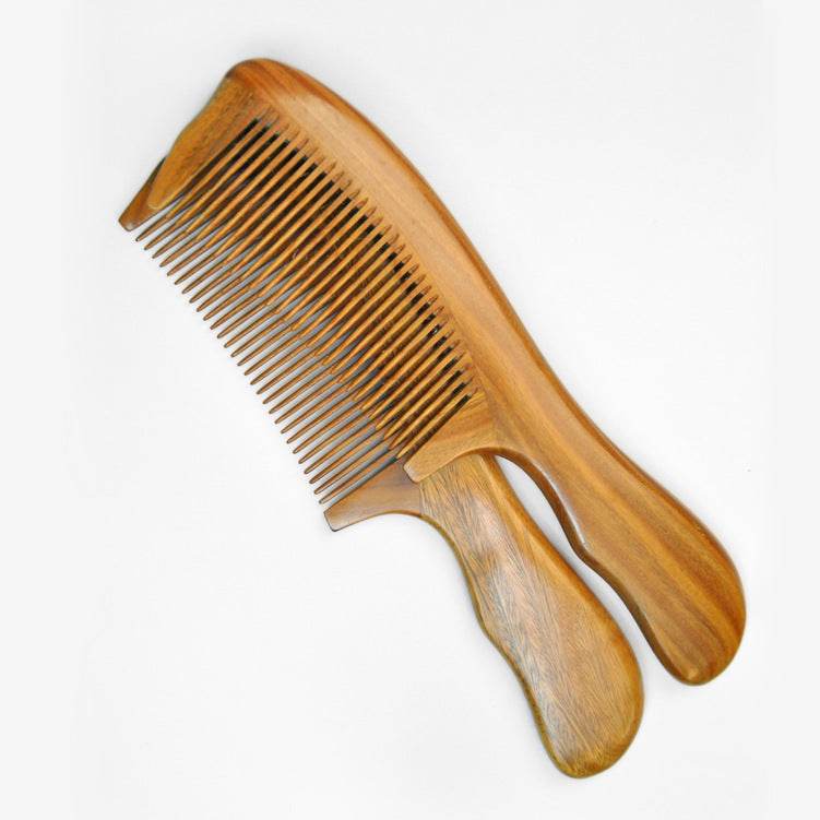 Peigne en Bois de Santal Vert - Allomarc.com