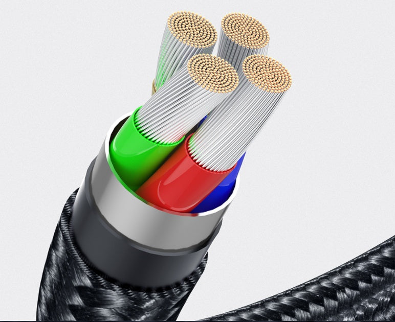 Câble de Chargement Magnétique Essager 360° USB Type C - Charge Rapide