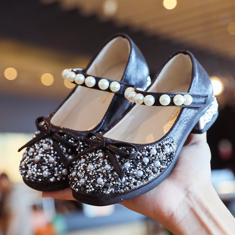 Chaussures en Cuir à Semelle Souple Aisha pour Enfants