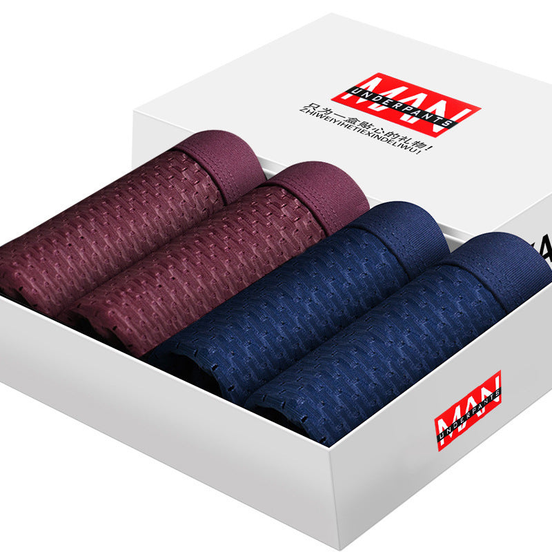 Lot de 4 Boxers SKY HERO pour Hommes