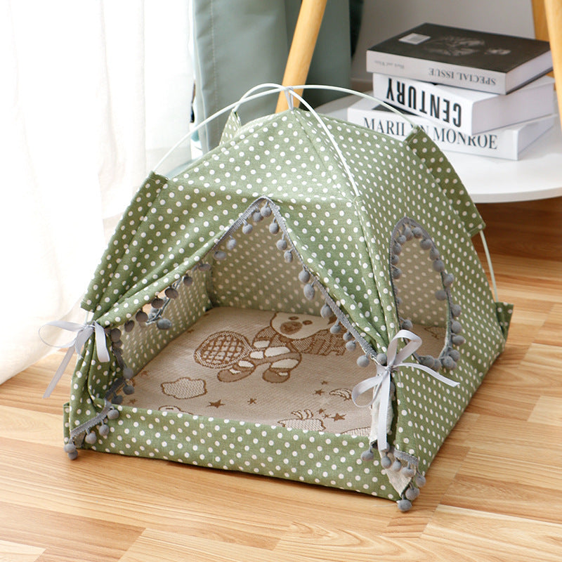 Tente pour Chat - Maison Enfermée pour Animaux de Compagnie