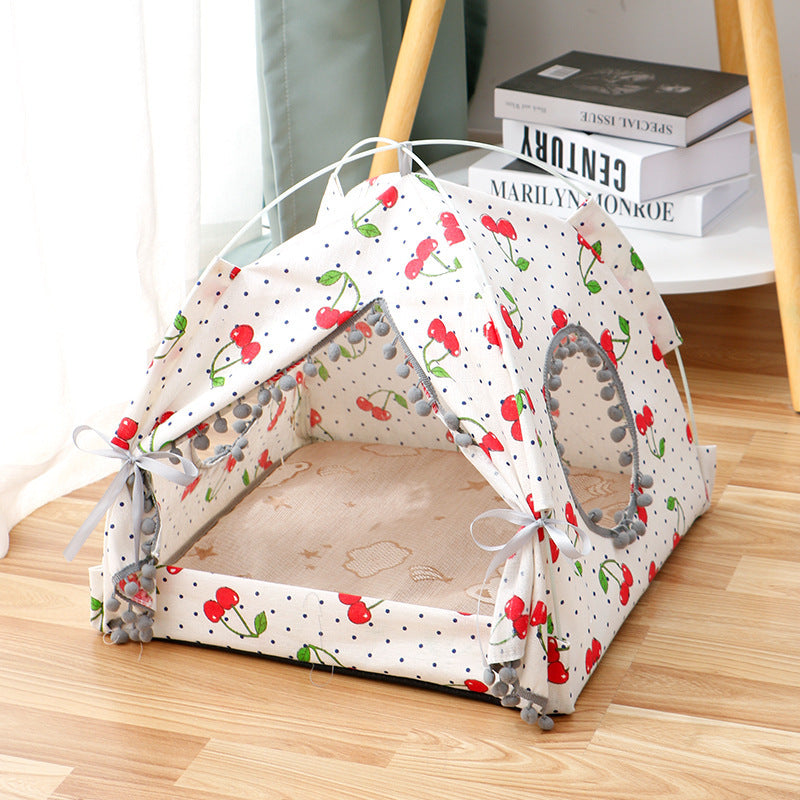 Tente pour Chat - Maison Enfermée pour Animaux de Compagnie