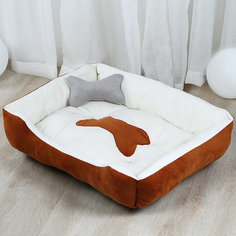 Grand Chenil en Peluche pour Chiens