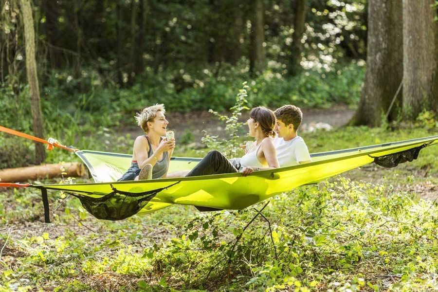 Hamac Multi-Personnel Design Triangulaire Portable