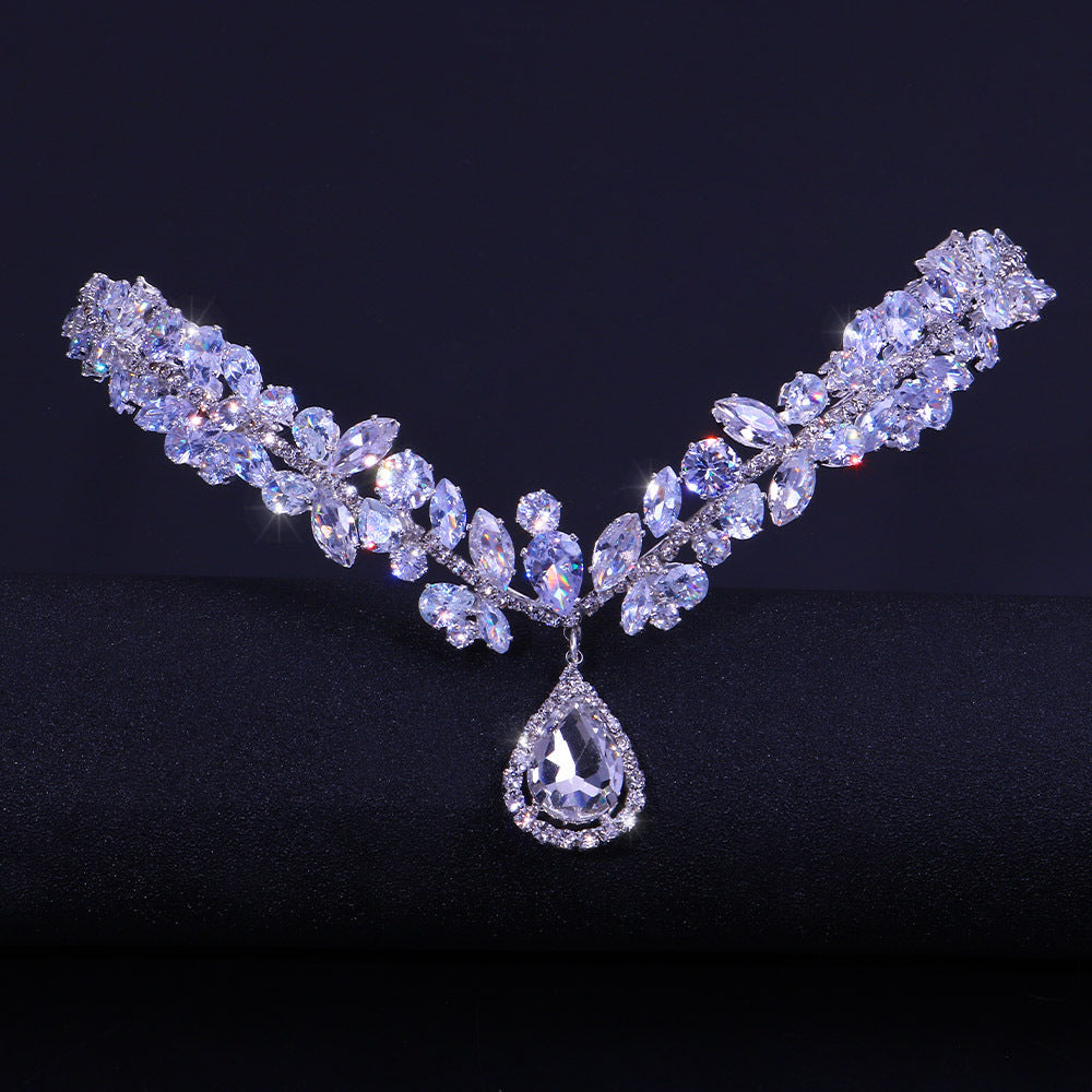 Bijoux de Mariée en Chaîne pour Femme - Luxe Zircon
