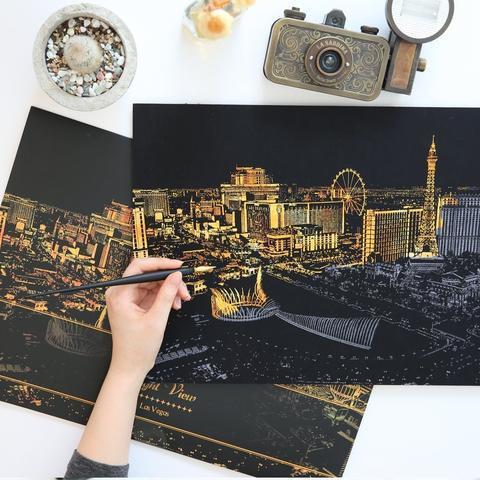 Peinture décorative à gratter pour des souvenirs inoubliables