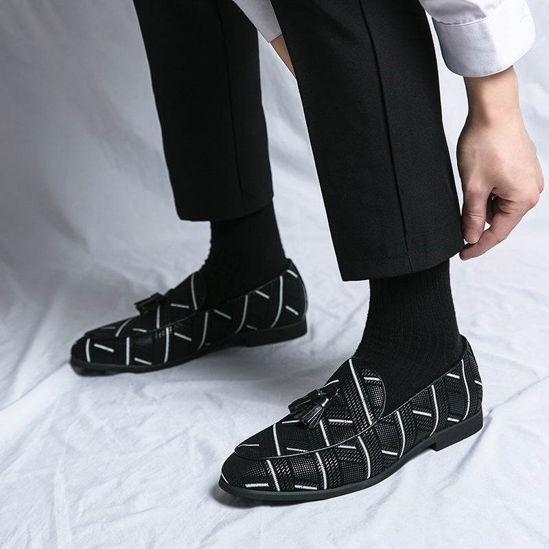 Chaussures en cuir pour hommes Sloth à enfiler - Allomarc.com