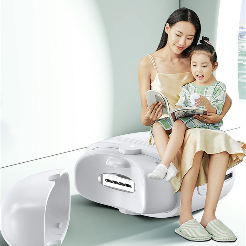 Ciseaux à Ongles Électriques Rechargeables Mini Manucure pour Enfants et Adultes