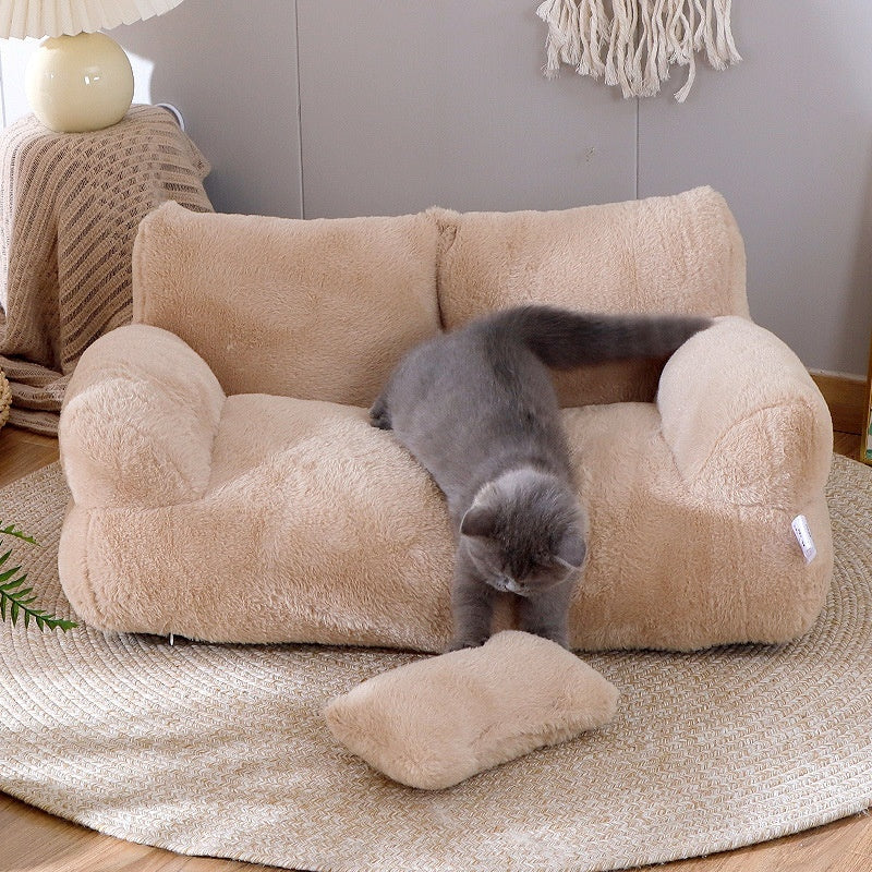 Canapé de Luxe pour Chats et Chiens