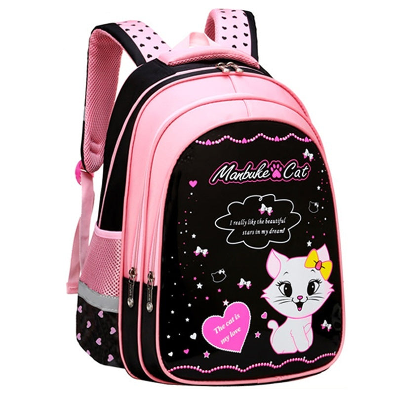 Sac à dos pour enfants avec motif de chat mignon