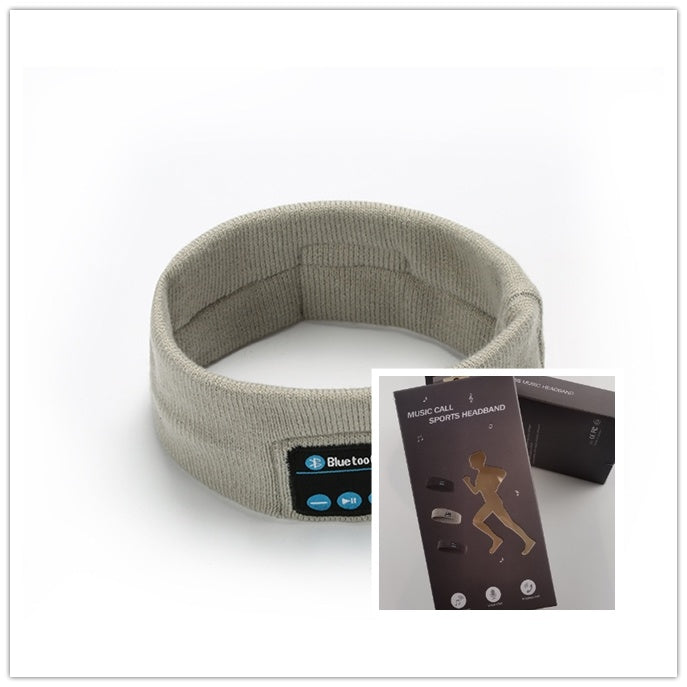Bandeau de Fitness Sans Fil Compatible Bluetooth pour Yoga et Activités en Plein Air
