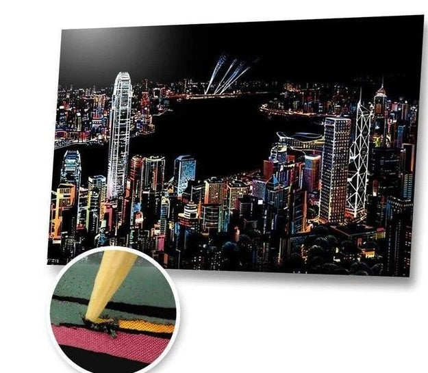 Peinture décorative à gratter pour des souvenirs inoubliables