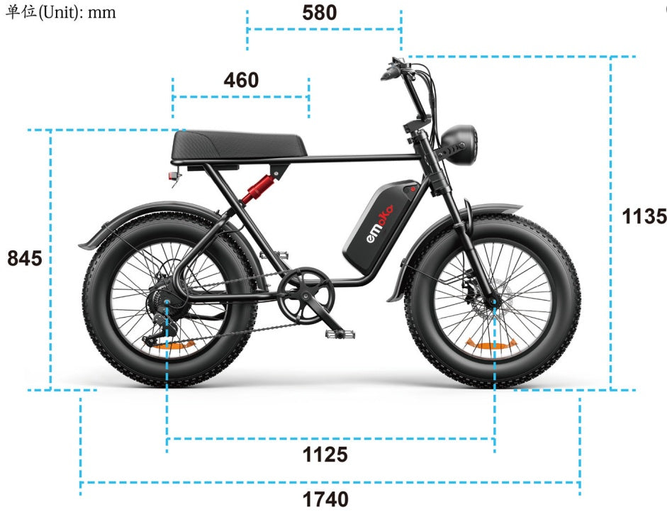 Vélo Électrique C91 de 20 Pouces - 20A & 17.5A