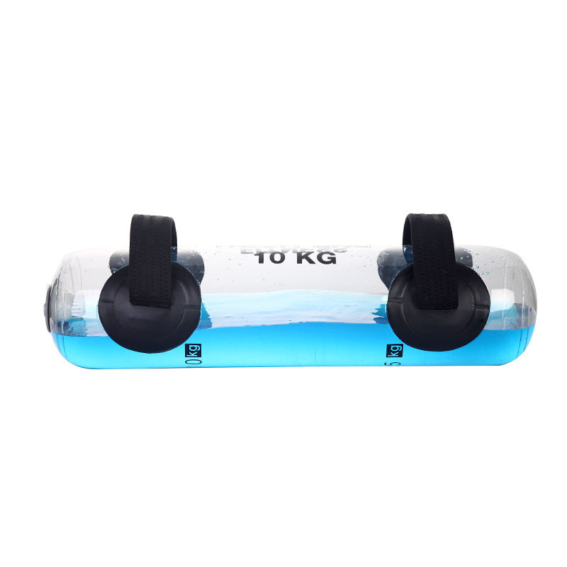 Haltère Transparent Cylindrique en Eau pour Fitness