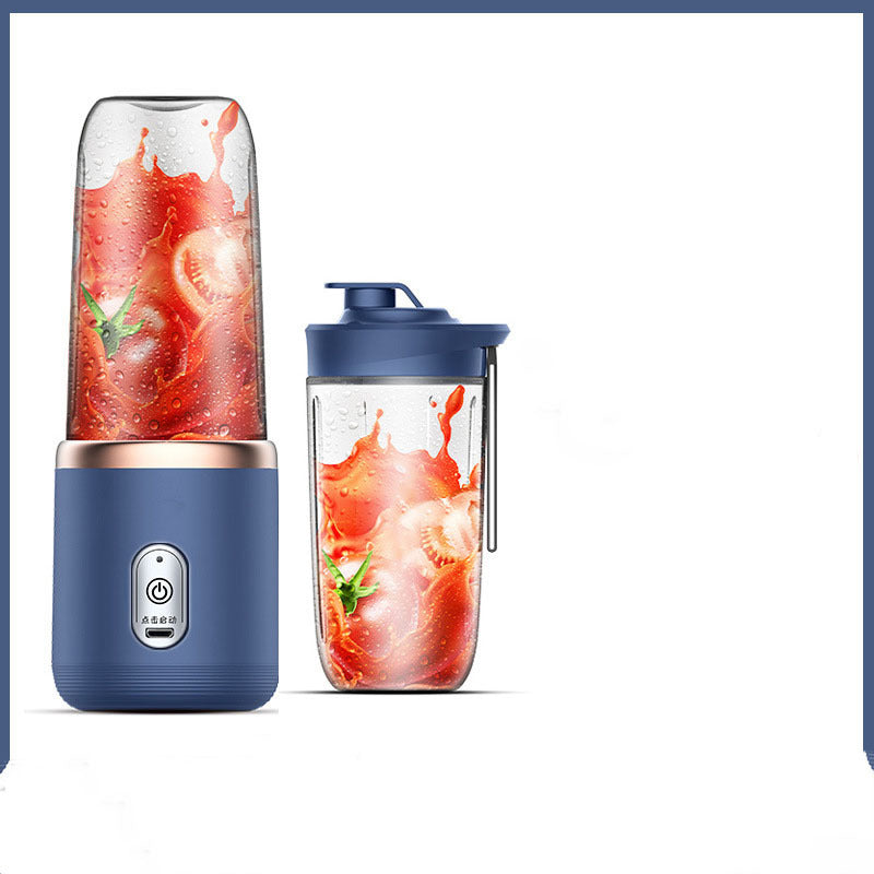 Mini Mixeur Portable 6 Lames - Blender à USB pour Smoothies et Sucres de Fruits