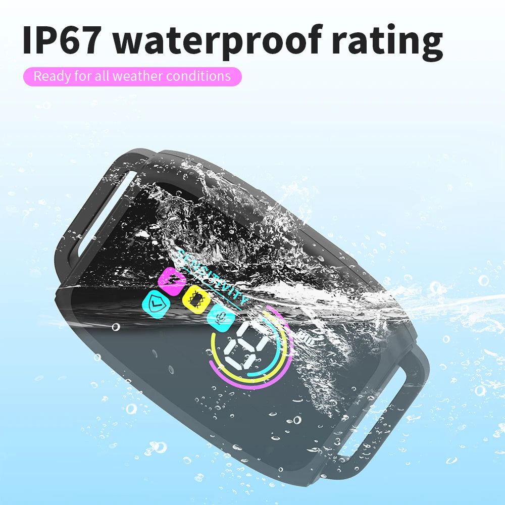 Collier Anti-Aboiement Automatique Rechargeable pour Chiens avec Affichage Numérique HD et Étanchéité IP67
