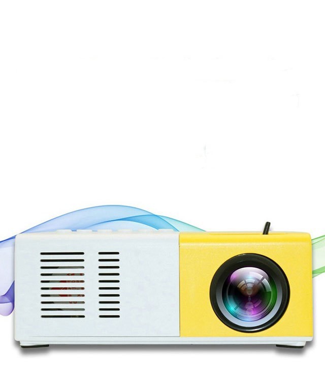 Projecteur Mini LED Portable pour un Divertissement à Domicile