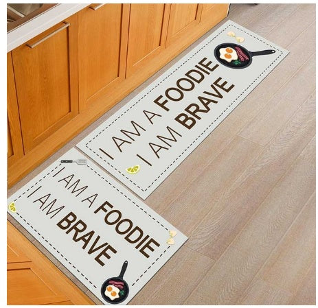 Tapis de sol antidérapants et imperméables, lavables en machine pour la maison
