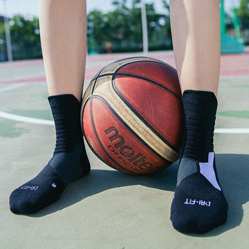 Chaussettes de basketball mi-mollet