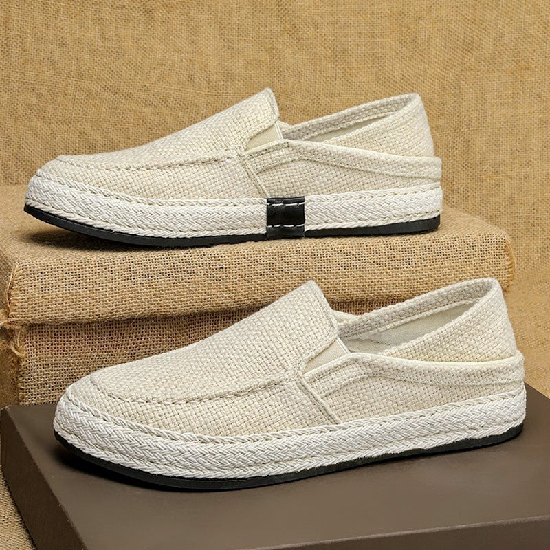 Chaussures en Lin Anciennes de Pékin pour l'Été