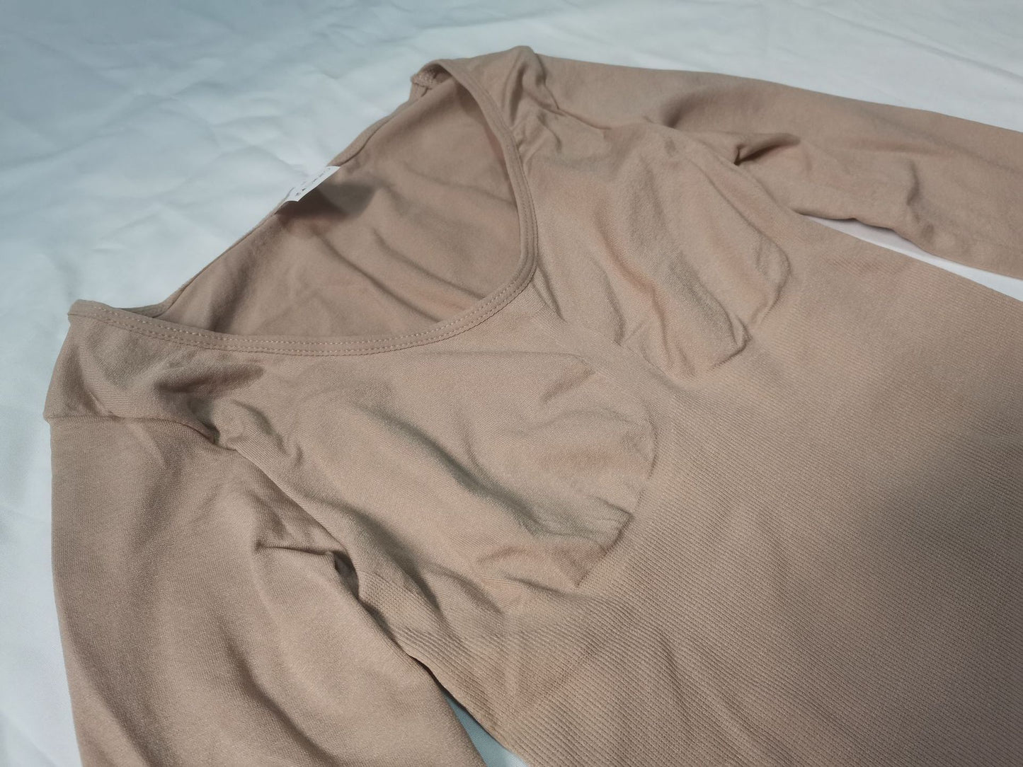 Combinaison Seamless Longue à Manches pour Remonter les Hanches