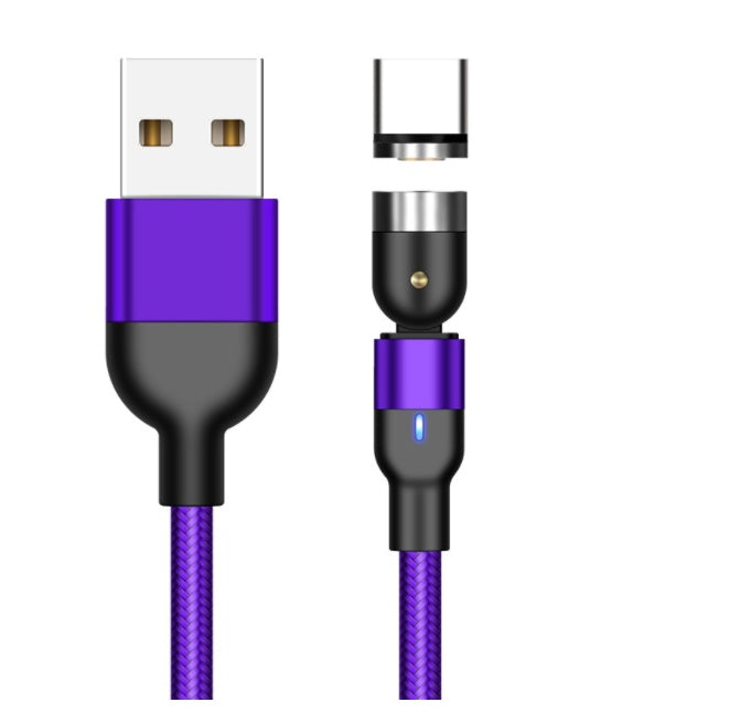 Câble de Chargement Magnétique Essager 360° USB Type C - Charge Rapide