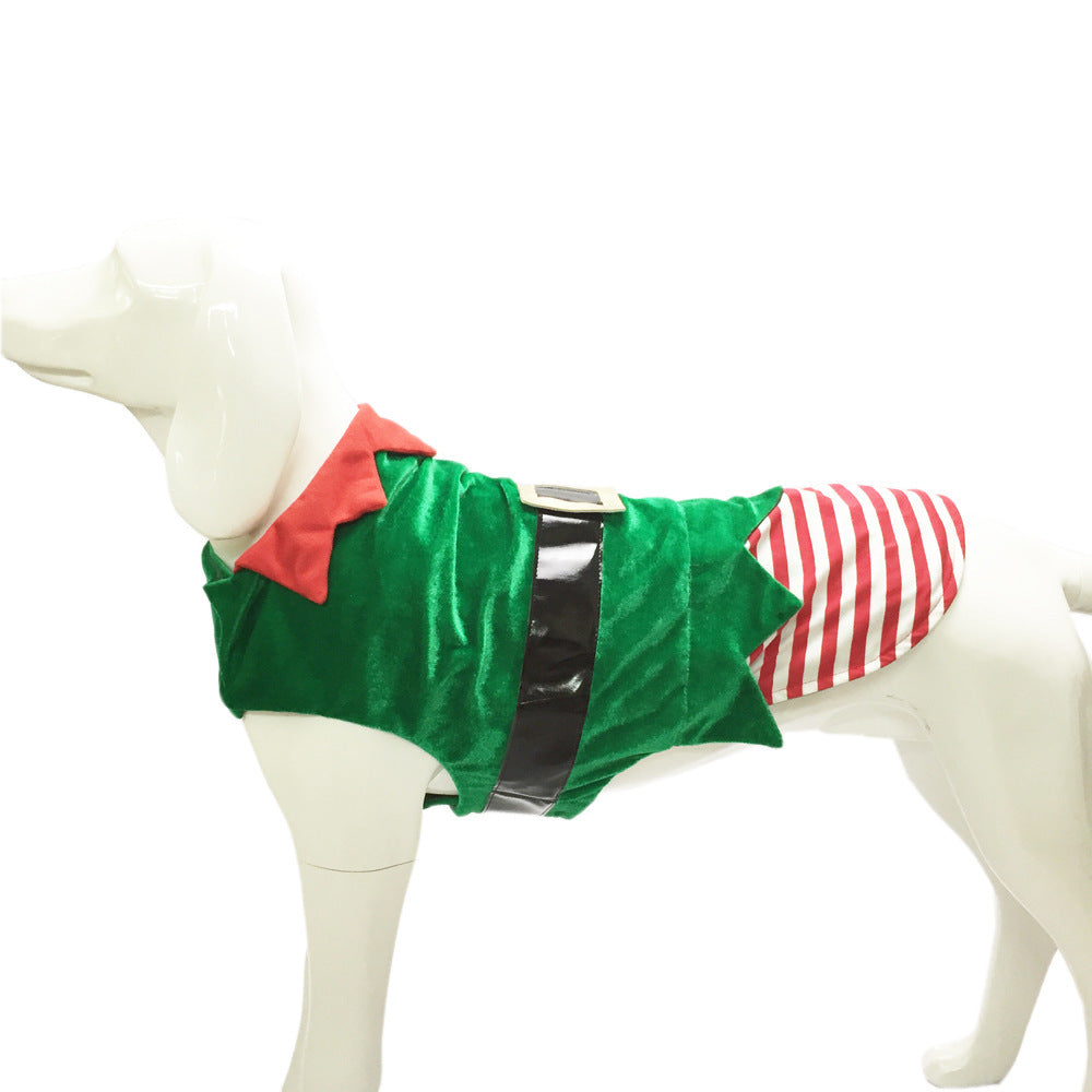 Costume de Noël pour Chien - Elfe Vert