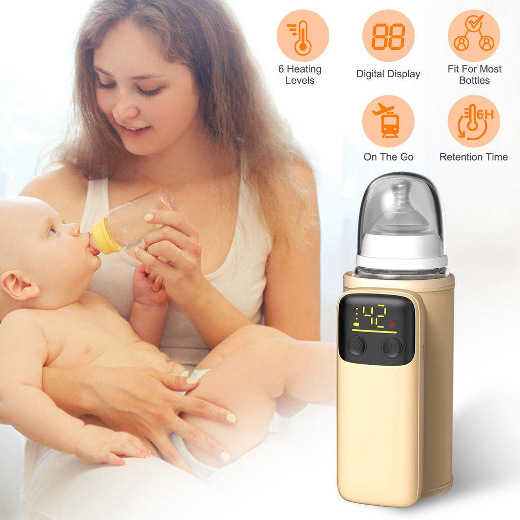 Chauffe-biberon Portable avec Veilleuse - Idéal pour les Déplacements