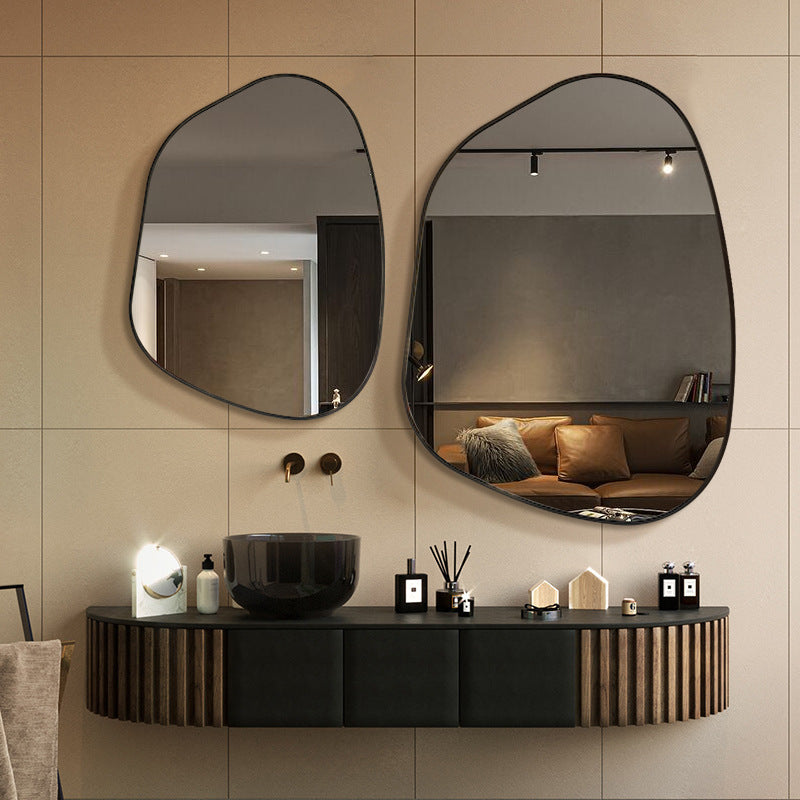 Miroir Décoratif Élégant pour Salle de Bain